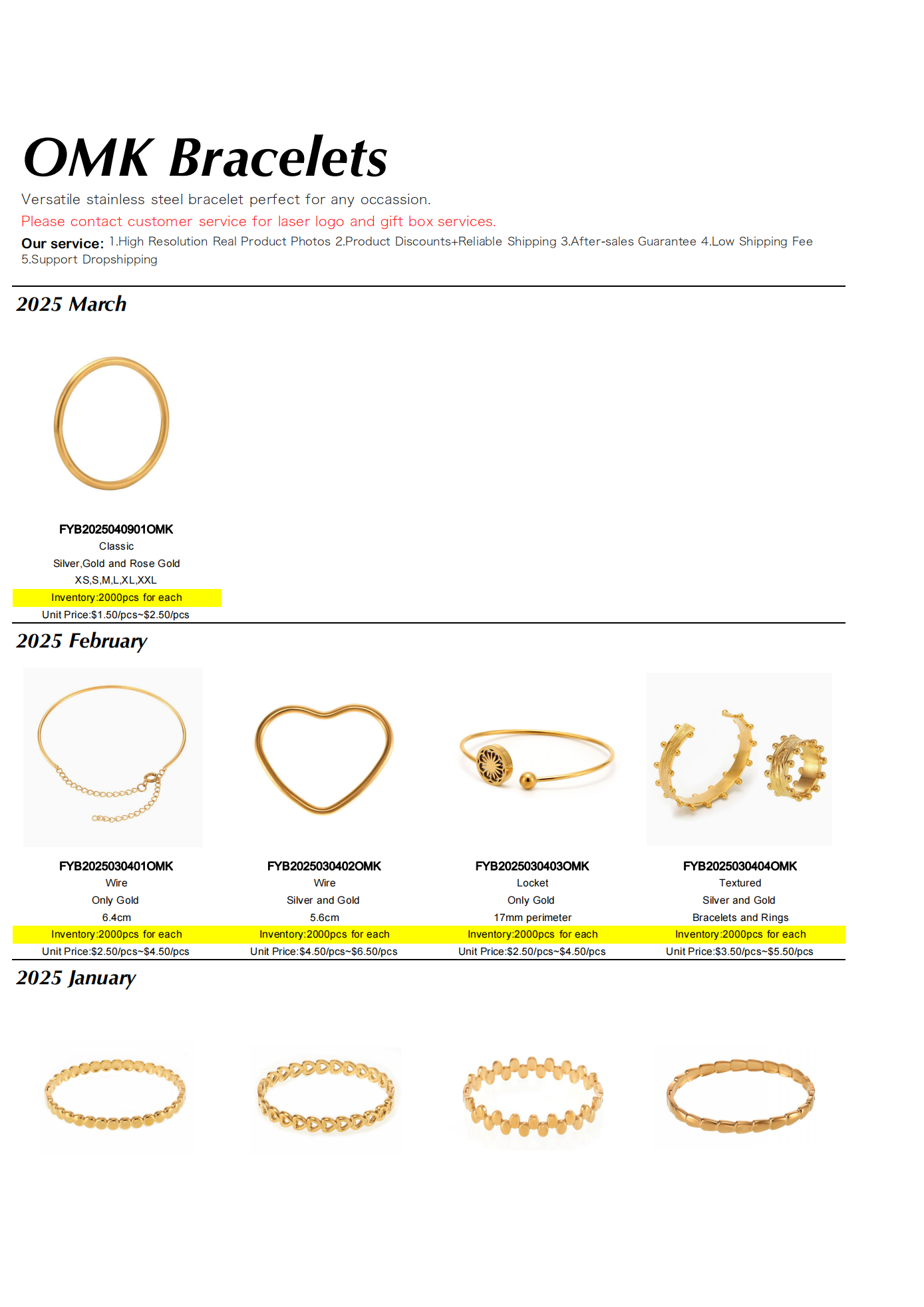 Funyee Bracelets Lookbook